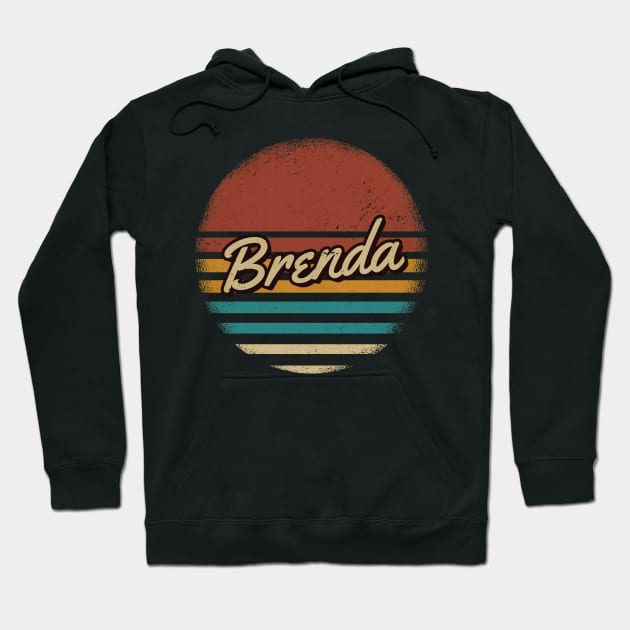 Brenda Vintage Text Hoodie by JamexAlisa